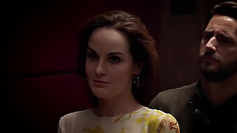 Michelle Dockery Fremfører Sin Softcore Solo I Good Behavior 01x01 Med Forsterkede Lyder.