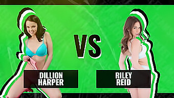 Riley Reid Et Dillion Harper Se Disputent Le Prix De La Meilleure Pipe Dans Une Vidéo Chaude